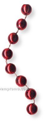 Red 7-1/2 Mm Bead Necklaces