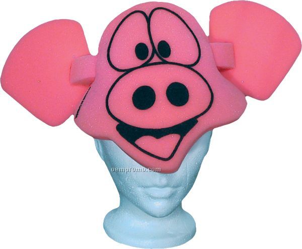 Adjustable Band Hat - Pig