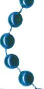 Royal Blue 7-1/2 Mm Bead Necklaces