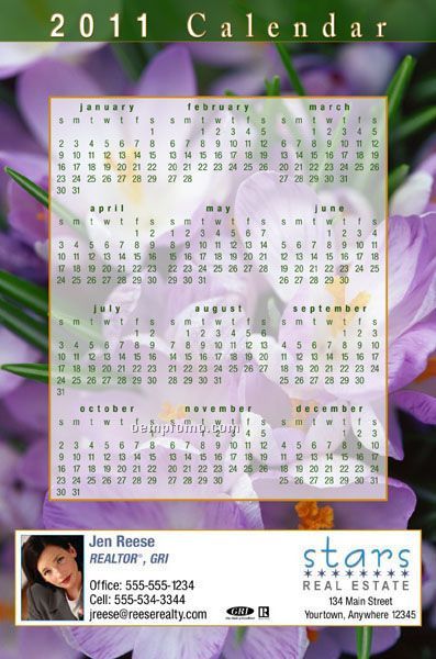 2010 Calendar Postcards - Jumbo Size (8-1/2" X 5 1/2")