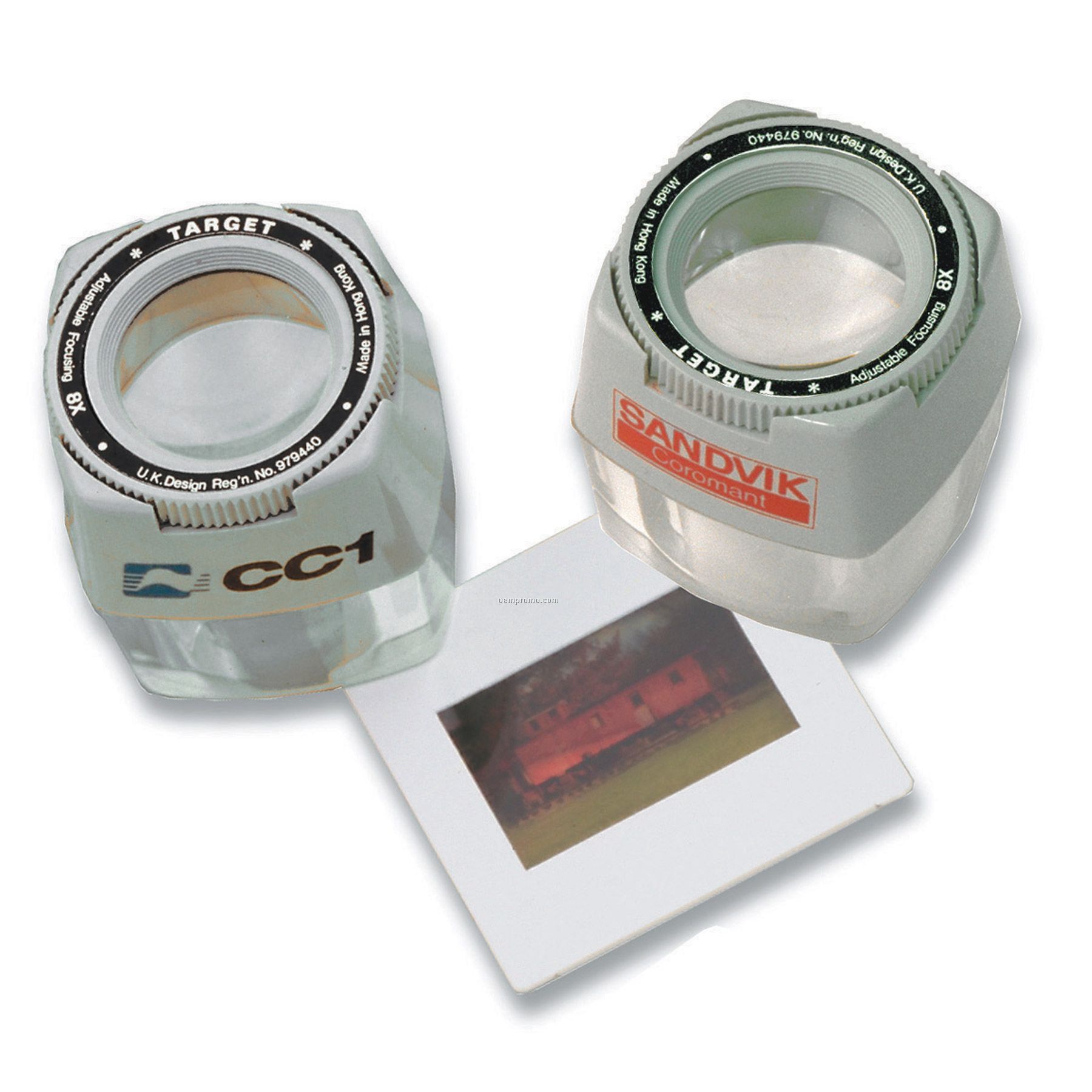 Cube Magnifier W/ Adjustable Focusing Ring