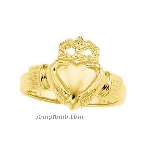 Gents' 14ky Claddagh Ring