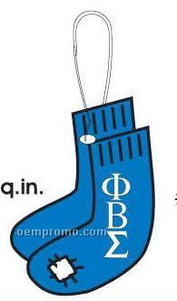 Phi Beta Sigma Fraternity Socks Zipper Pull