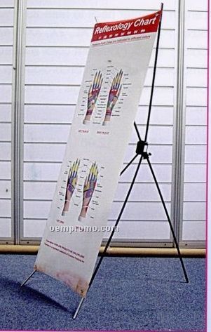 Reflexology Hands Poster & Poster Stand