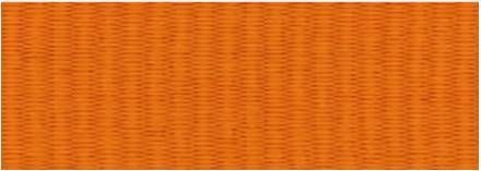 Snap Clip "V" Neck Ribbon 1-1/2"X32" - Orange