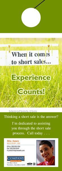 Short Sale/Foreclosure Door Hanger (4