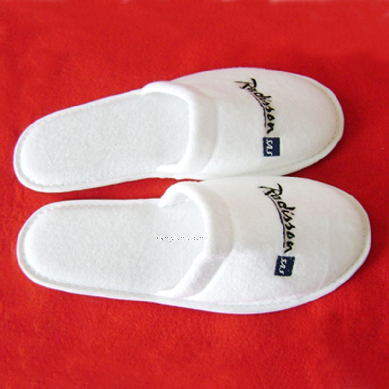 Terry Cloth Disposable Slipper