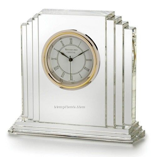 Waterford 9803730062 Crystal Metropolitan Large Clock