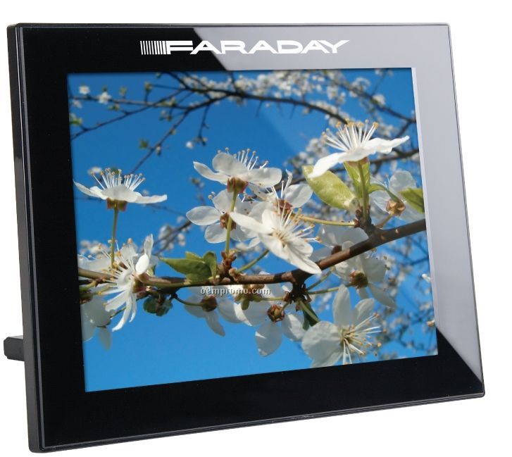 10" Black Thin Panel Digital Photo Frame