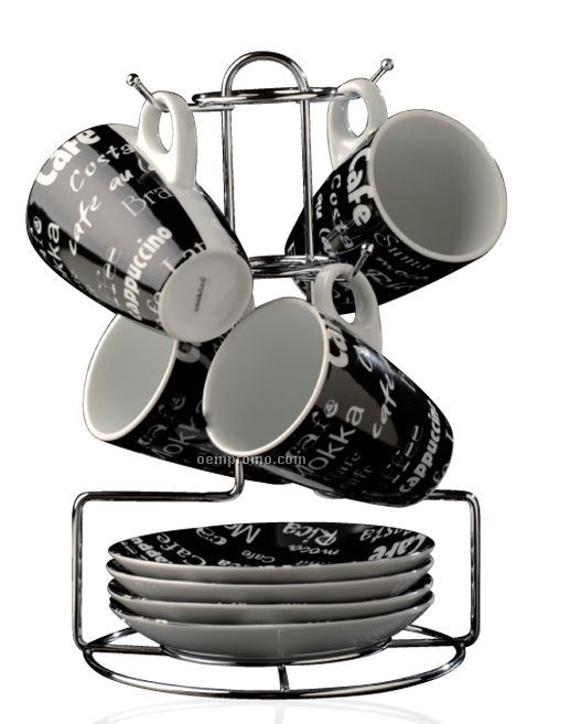 9 Piece Coffee Set