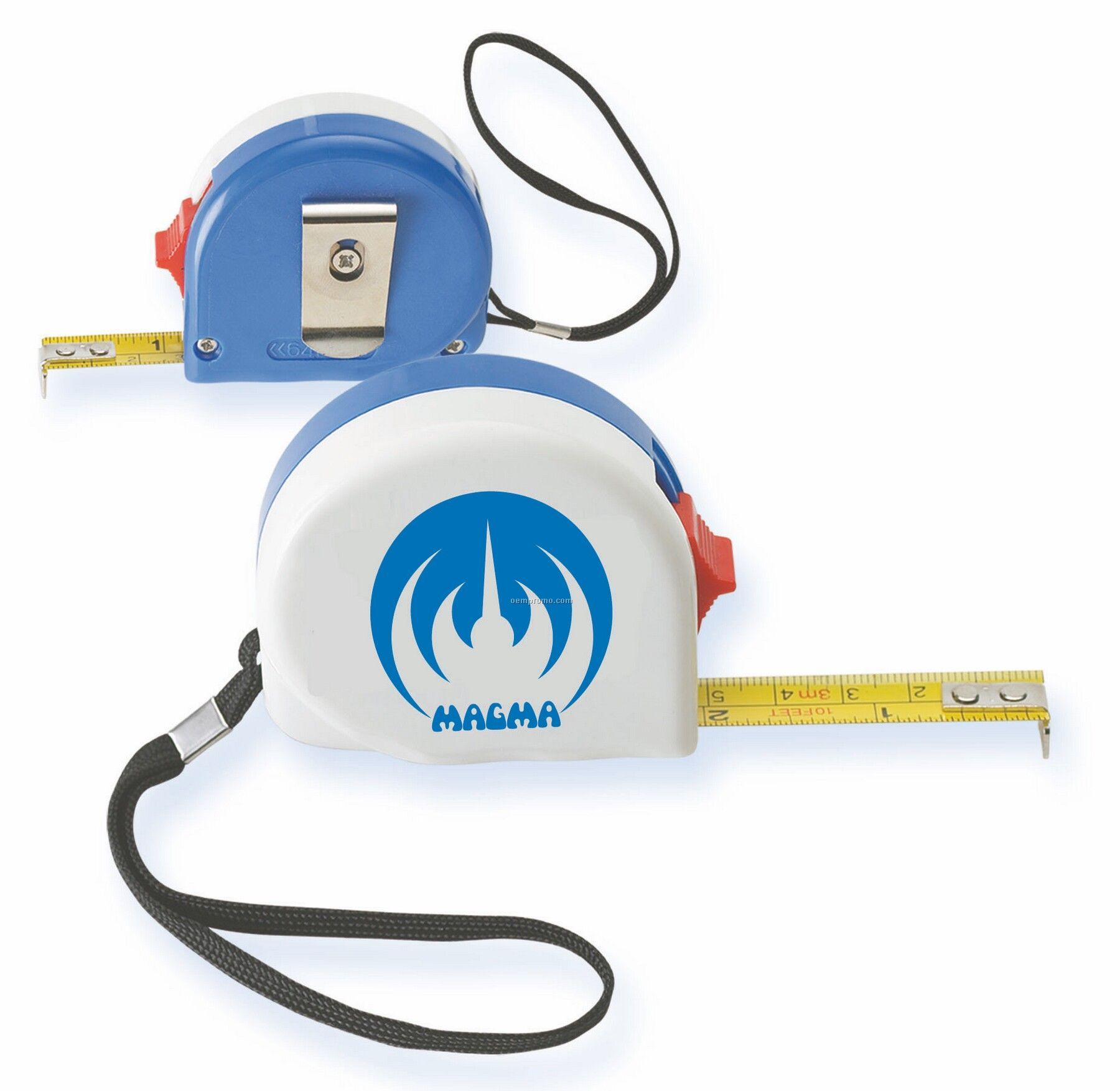 Tape Measure With Metal Pocket Clip