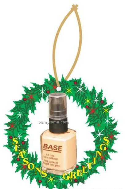 Base Foundation Executive Wreath Ornament W/ Mirrored Back (10 Square Inch)