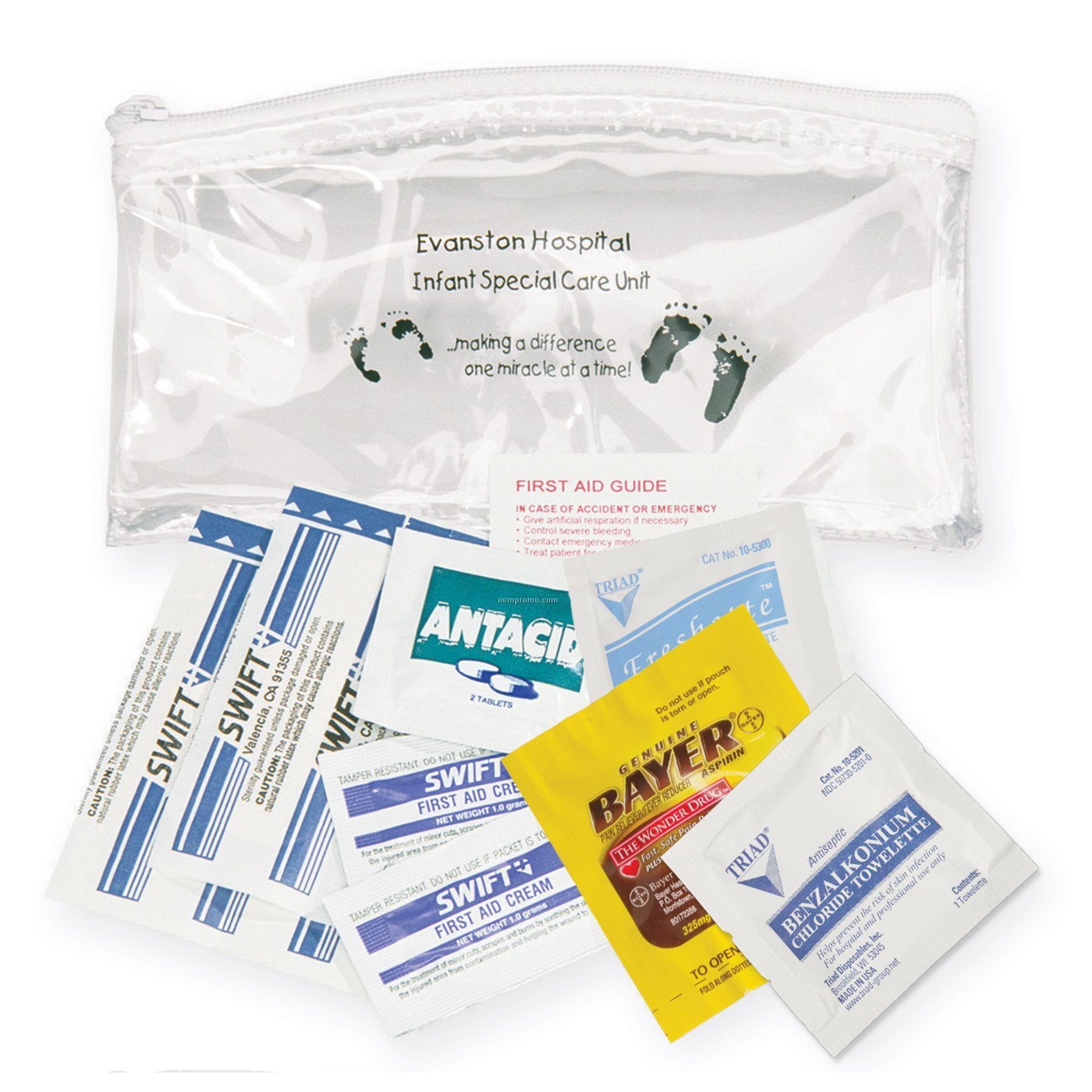 Deluxe First Aid Kit In A Promotional Bag