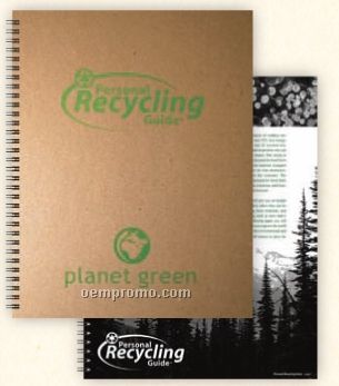 Large Personal Recycling Guide Journal (8.5"X11")