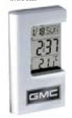 See Through Digital Alarm Clock W/ Temperature & Calendar (Shiny)