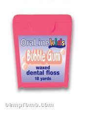 12 Yard Nylon Bubble Gum Dental Floss