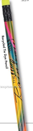Recycled Tie Dye Pencil