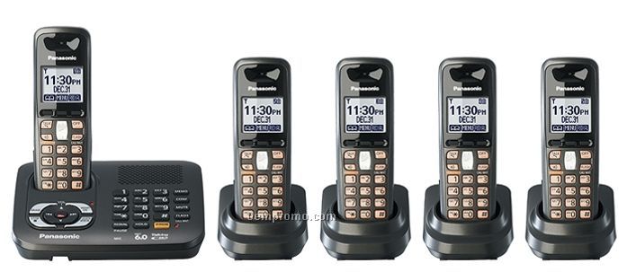 Cordless Base / 4 Extra Handset / Charges