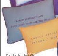 Rectangular Broadcloth Logo Pillow (3