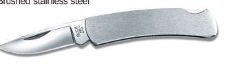 Silver Gent Buck Knife
