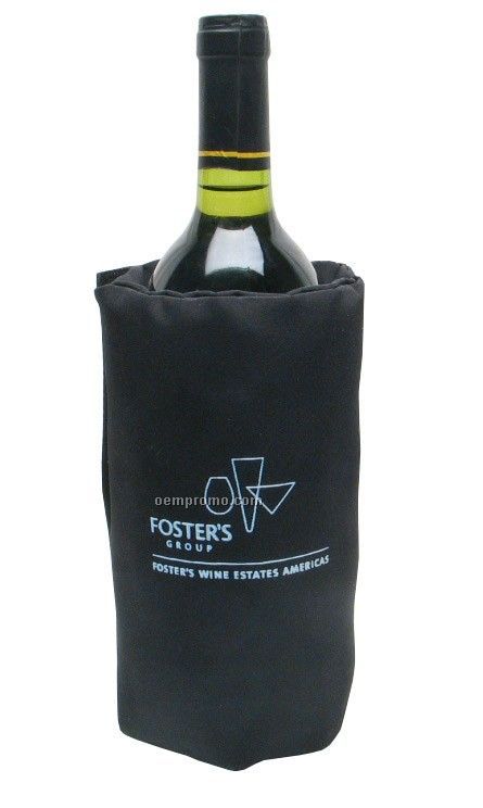 Beverage & Wine Chiller Tote With Carrying Strap