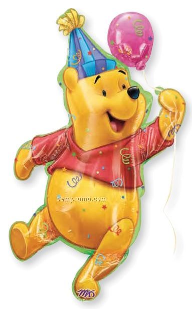 38" Party Pooh Balloon