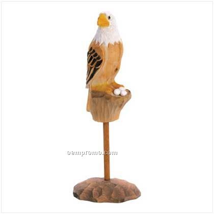 Folk Art Eagle Figurine