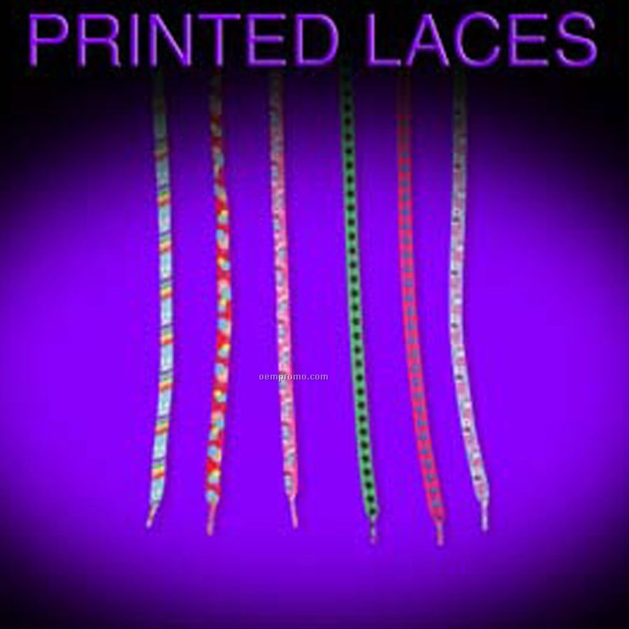 27" Custom Printed Shoelaces (Sublimation)