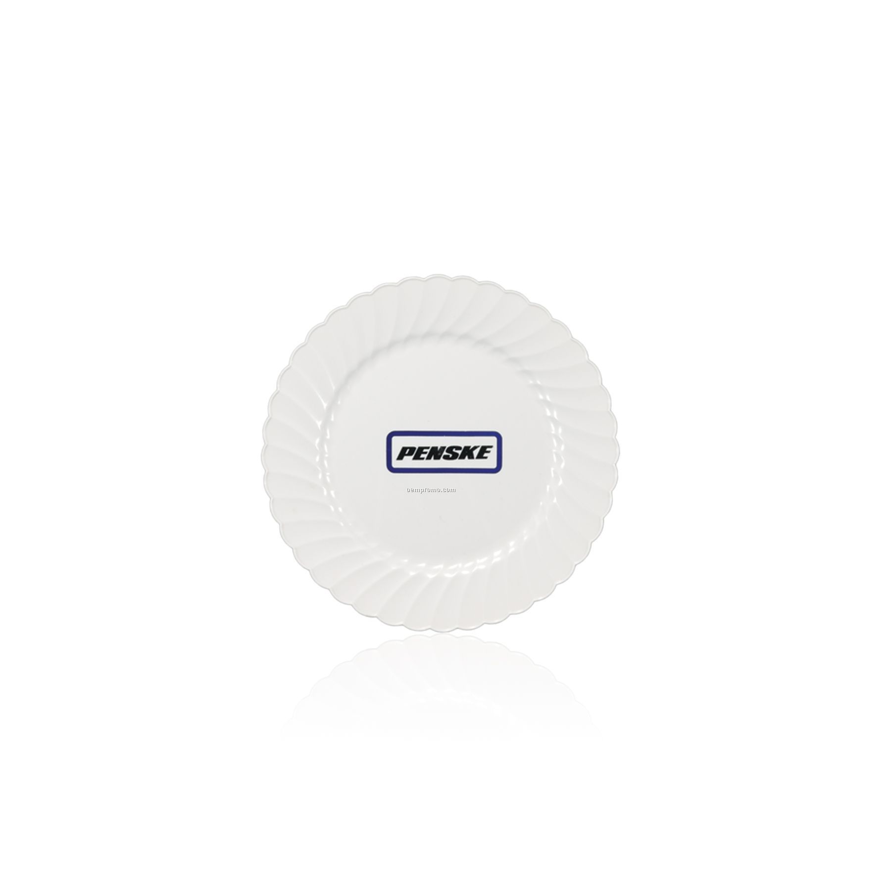 7-1/2" Classicware Plastic Plate (White)