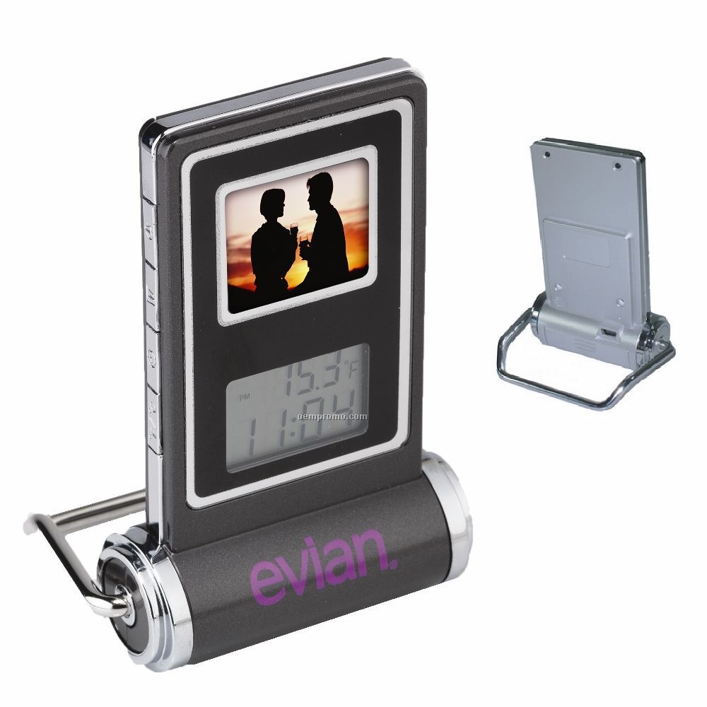 Digital Photo Frame, Clock & Calendar