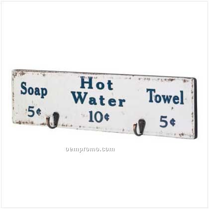 Bath House Towel Rack