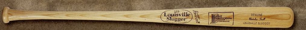 Louisville Slugger Full-size Corporate Wood Bat (Natural/ Black Imprint)