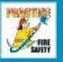 Safety Stock Temporary Tattoo - Fire Safety Dog (1.5"X1.5")
