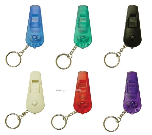 Whistle Keychain Light