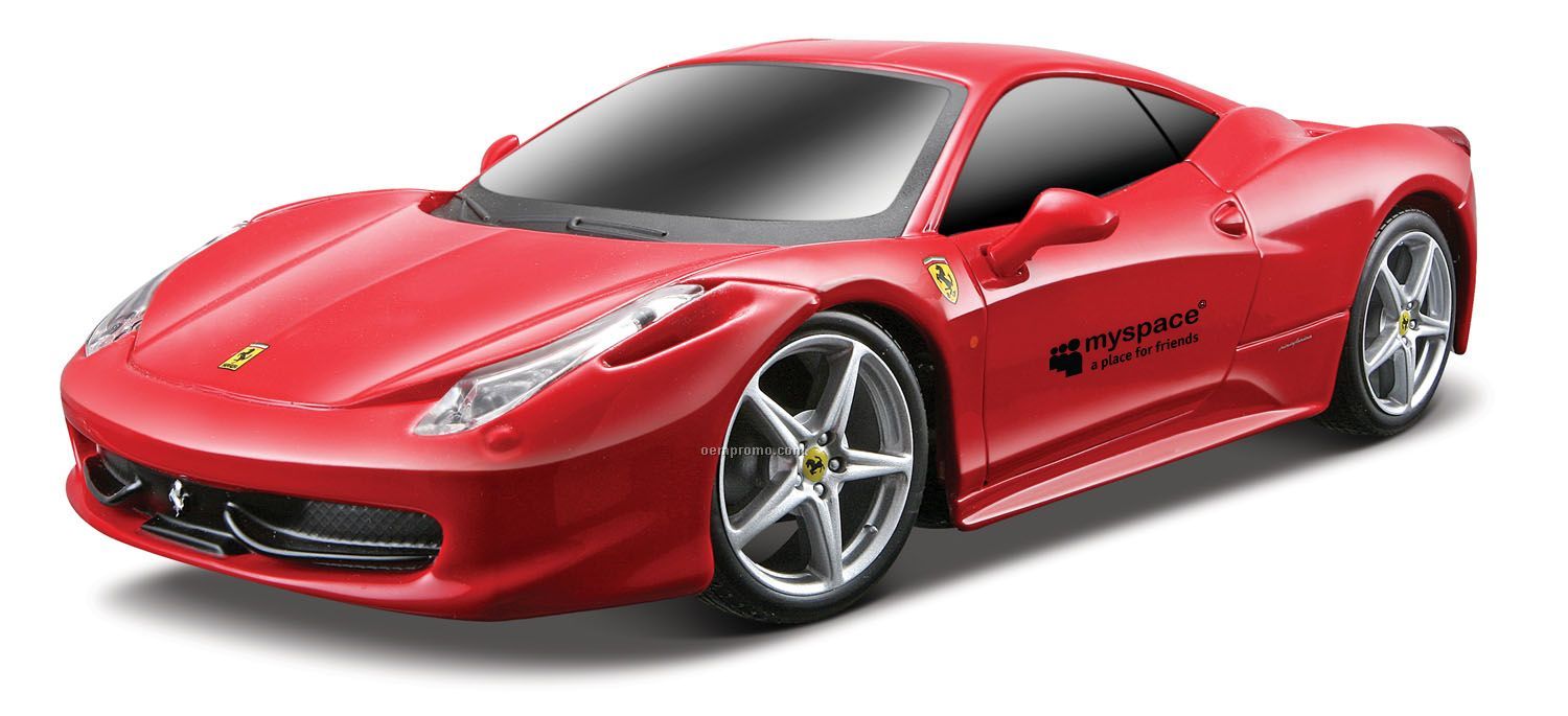 1/24 Scale 7" Remote Control Car Ferrari 458 Italia