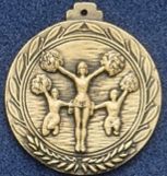 1.5" Stock Cast Medallion (Cheer Pom-pon)