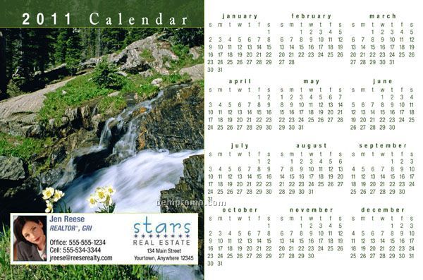 2010 Calendar Postcards - Jumbo Size (8 1/2