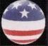 2" Stars & Stripes Ball Antenna Toppers