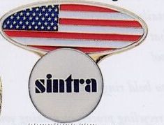 American Flag Clip With 3/4" Ball Marker