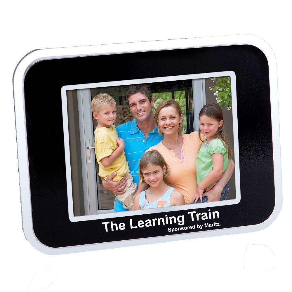 3.5" Digital Photo Frame With Round Corners