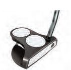 Odyssey White Ice 2-ball Putter
