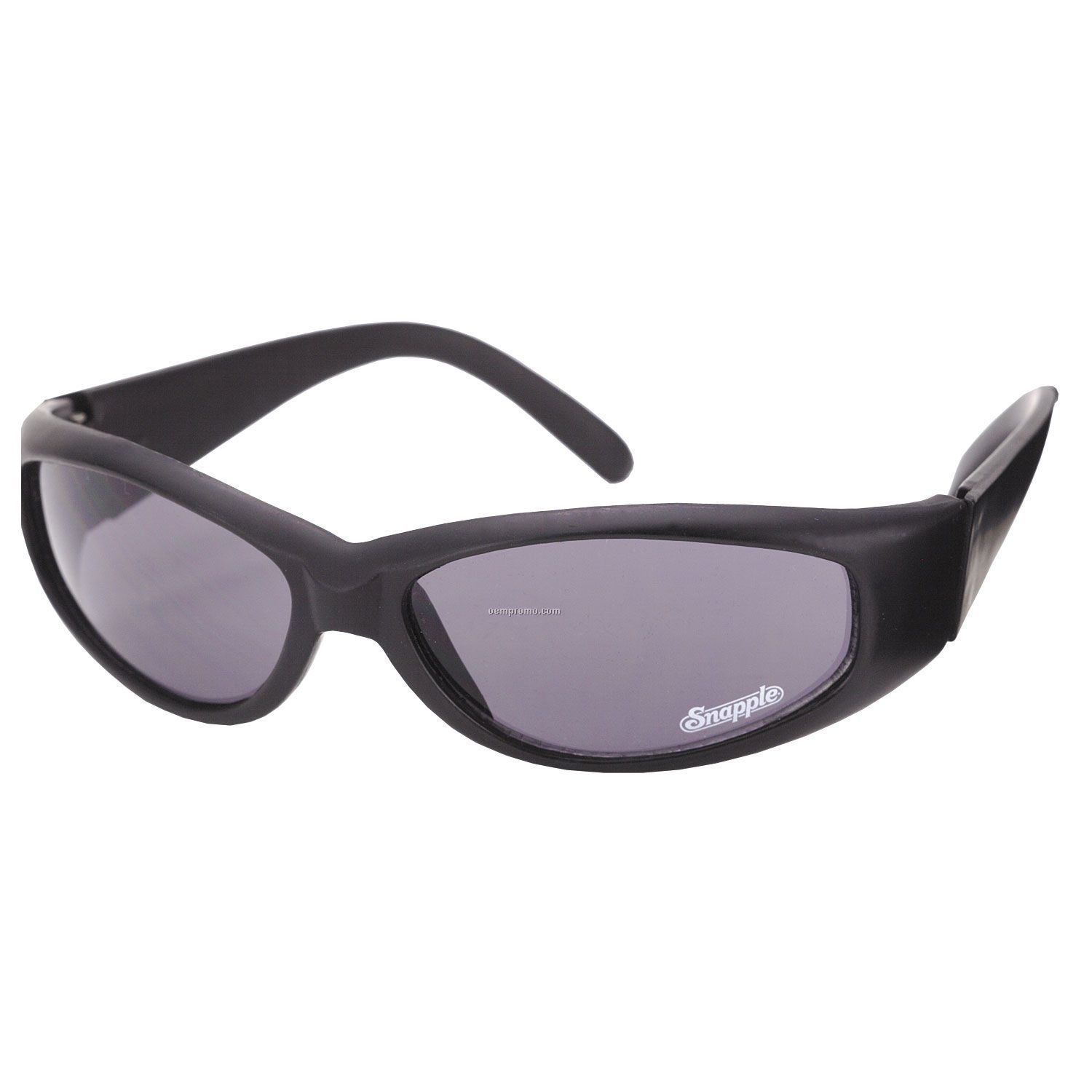 Racer Wrap Nylon Matte Black Frame Sunglasses