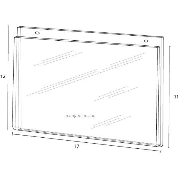 Wall Frame For 17'' W X 11'' H W/Holes