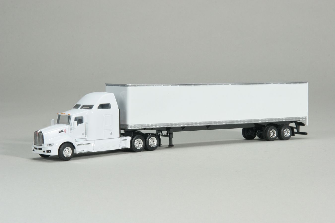 White Kenworth T660 With 53' Trailer And Single Rear Door