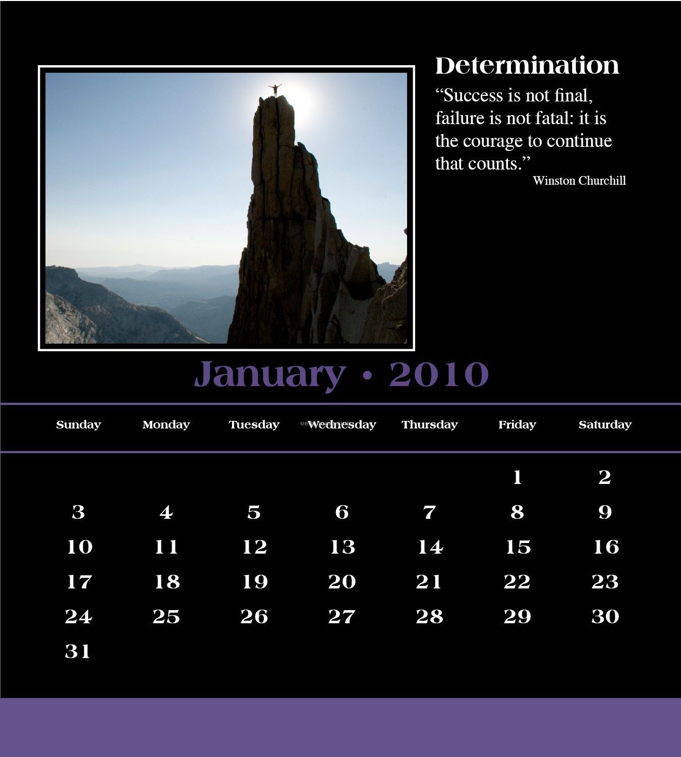 2011 Desk Jewel Case Calendar - Attributes