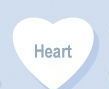 Heart Stock Shape Memo Board