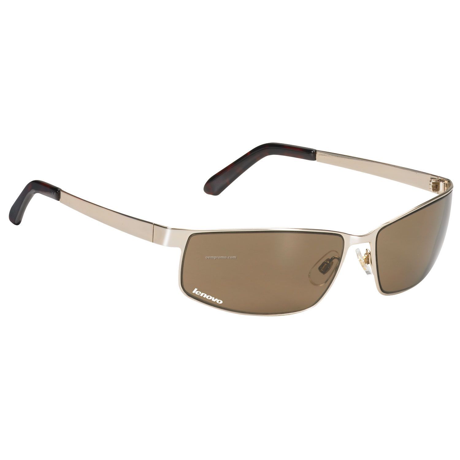 Rio Metals South Beach Shiny Brown Metal Frame Sunglasses
