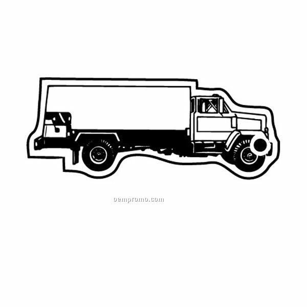 Stock Shape Collection Fuel Truck 2 Key Tag
