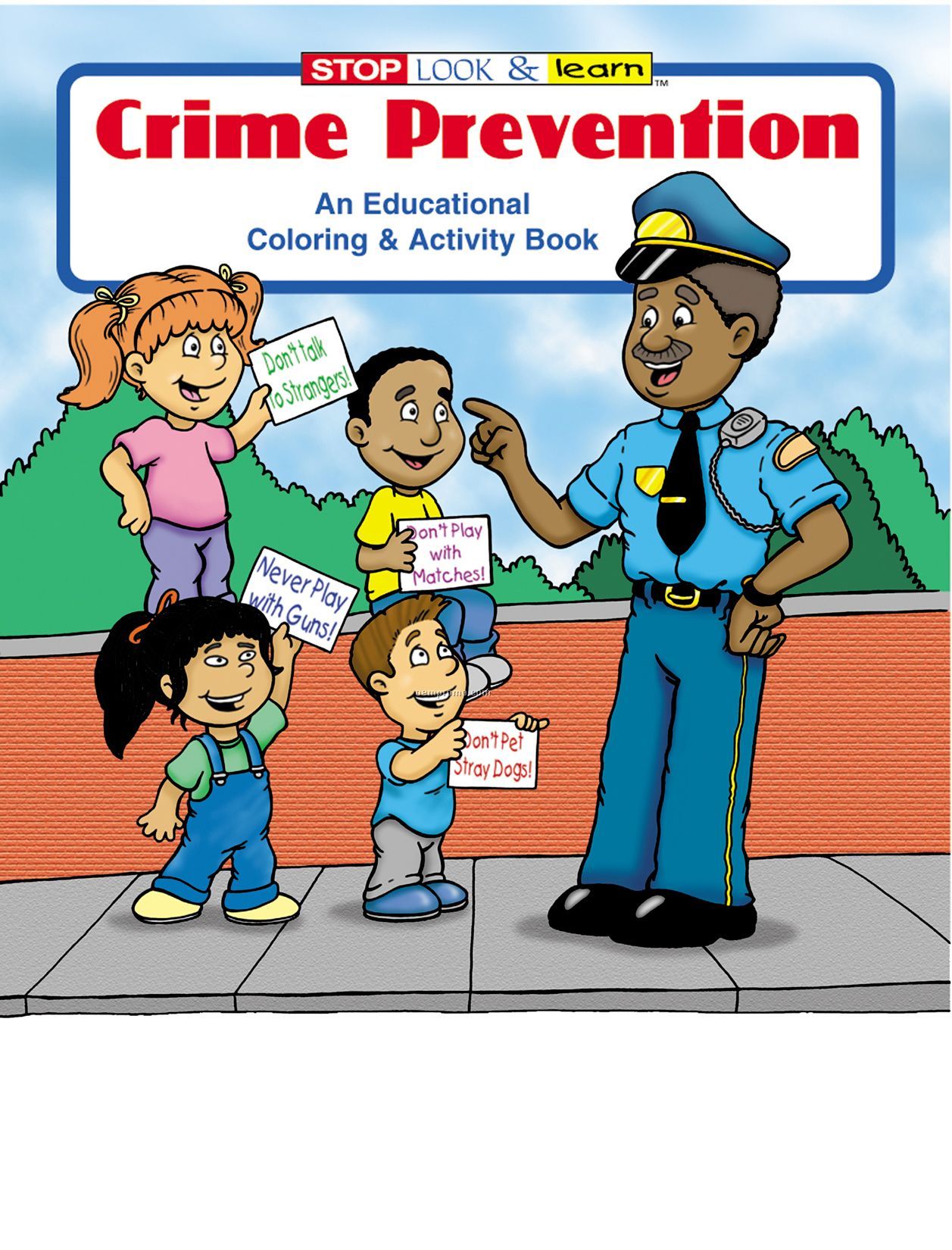 Crime Prevention Coloring Book