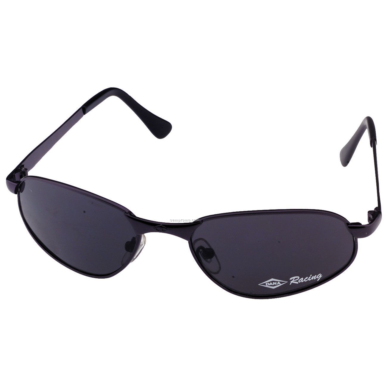 Scavenger Maroon Metal Frame Sunglasses W/ Gray Lens